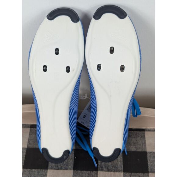 Adidas The Road Shoe Cycling Shoes Blue Men's Size 9 - Picture 11 of 11